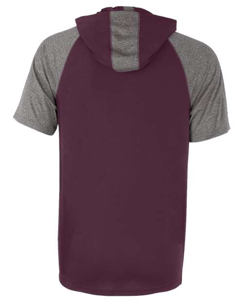 Holloway - Echo Hooded Short Sleeve Pullover - 222545