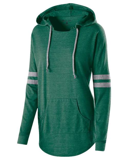 Holloway - Women's Triblend Hooded Long Sleeve T-Shirt - 229390