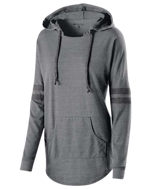 Holloway - Women's Triblend Hooded Long Sleeve T-Shirt - 229390