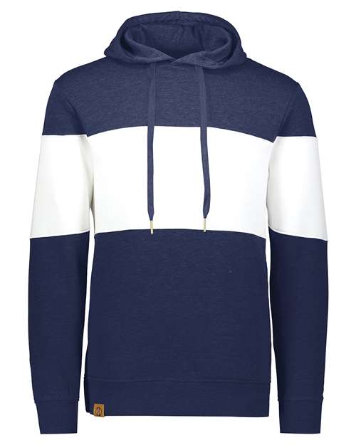 Holloway - Ivy League Fleece Colorblocked Hooded Sweatshirt - 229563