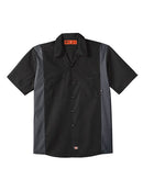 Dickies - Industrial Colorblocked Short Sleeve Shirt - Long Sizes - LS524L