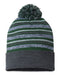 CAP AMERICA - USA-Made Striped Beanie - RKL12