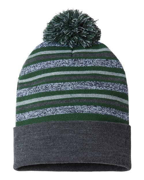 CAP AMERICA - USA-Made Striped Beanie - RKL12