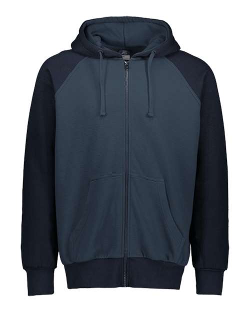 MV Sport - Cantor Ottoman Stitch Full-Zip Hooded Sweatshirt - 20201