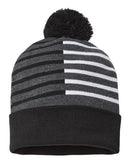 CAP AMERICA - USA-Made Half Color Beanie - RKH12