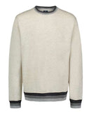 MV Sport - Classic Fleece Striped Crewneck Sweatshirt - 19144