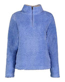 MV Sport - Women's Addison Faux Sherpa Quarter-Zip Pullover - W18133