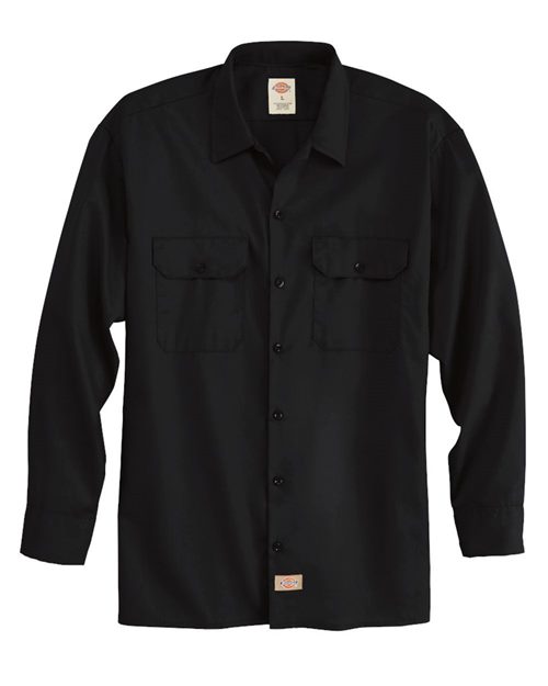 Dickies - Long Sleeve Work Shirt - Long Sizes - 5574L