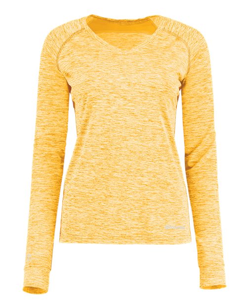 Holloway - Women's Electrify CoolCore® Long Sleeve V-Neck T-Shirt - 222770