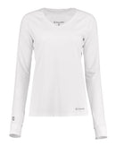 Holloway - Women's Electrify CoolCore® Long Sleeve V-Neck T-Shirt - 222770