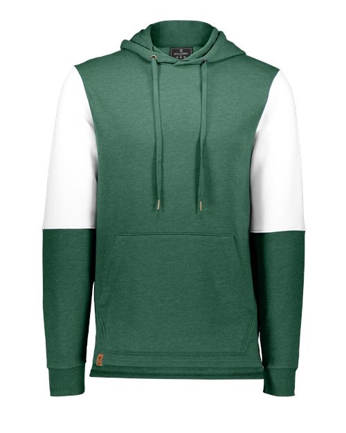 Holloway - Ivy League Team Fleece Colorblocked Hooded Sweatshirt - 222581