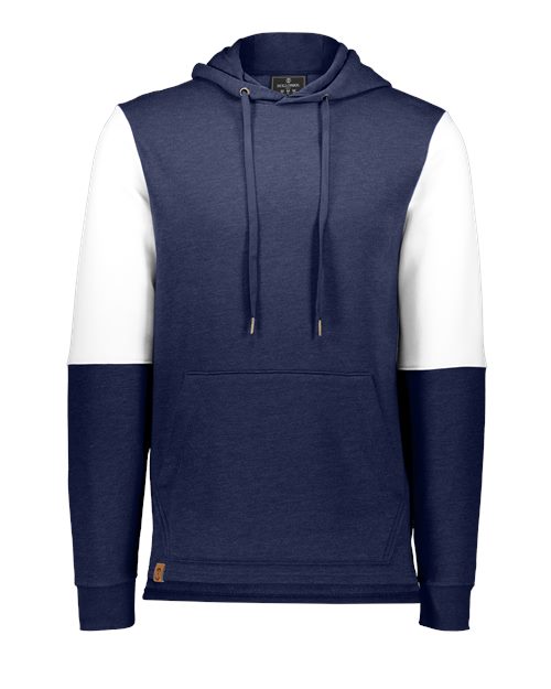 Holloway - Ivy League Team Fleece Colorblocked Hooded Sweatshirt - 222581